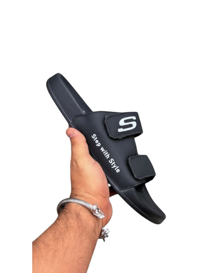 Skechers Memory Foam Medicated Slides